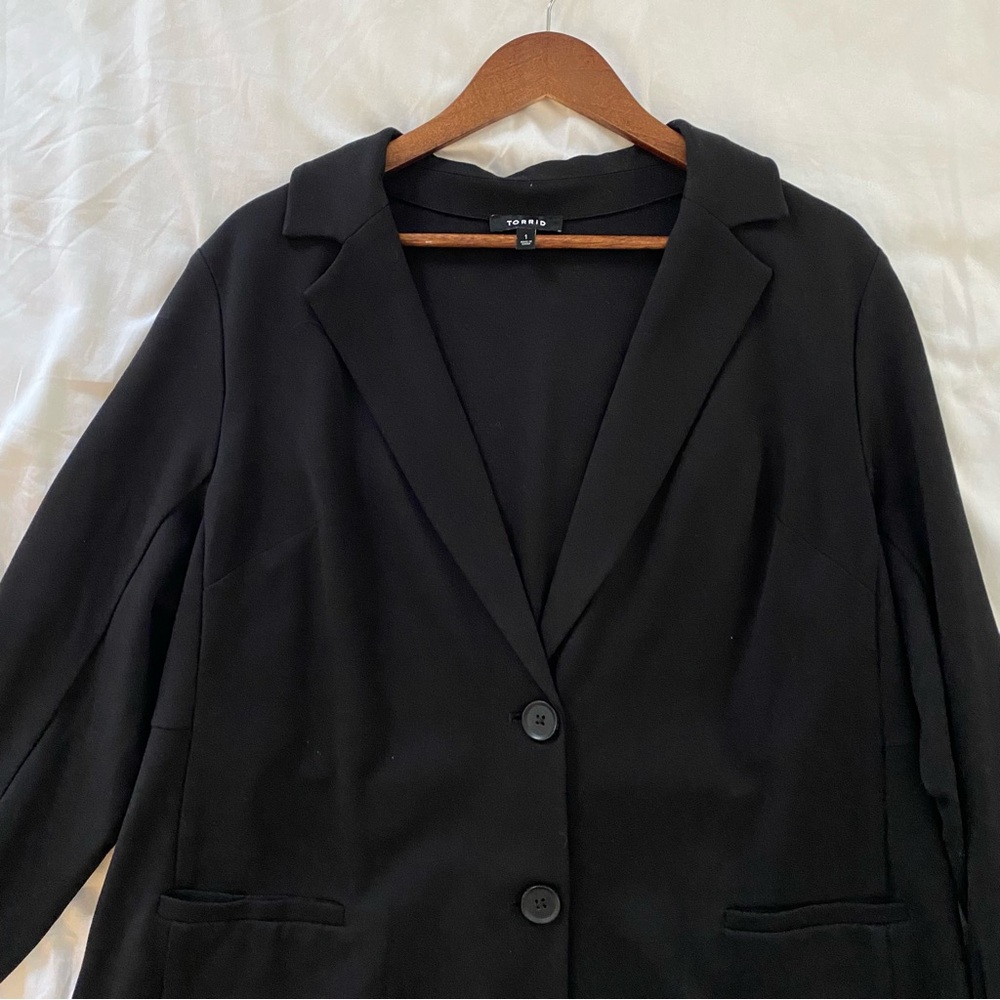 Torrid Black Blazer Dress